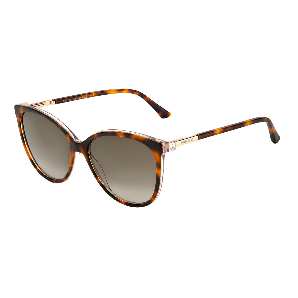 Jimmy Choo Leopard Print Women’s Sunglasses with Brown Lenses Jimmy Choo women main image 2