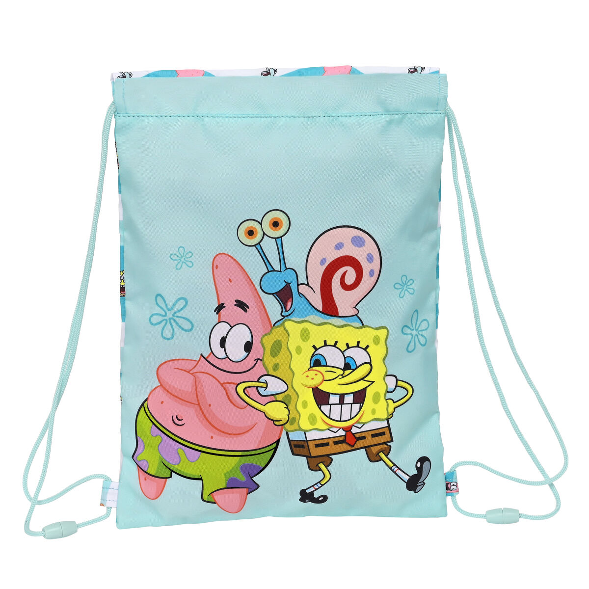 SpongeBob SquarePants Design Drawstring Bag Loungefly SpongeBob SquarePants Convertible Backpack Purse  main image 4