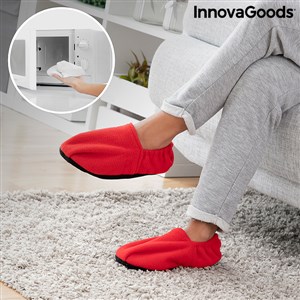 Grijane papuče u mikrovalnoj pećnici InnovaGoods Crvena