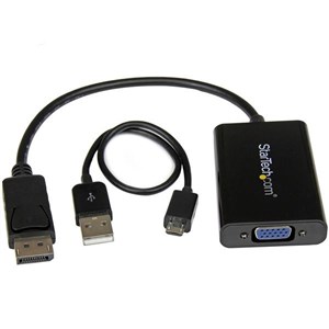 Adapter DisplayPort u SVGA Startech DP2VGAA Crna
