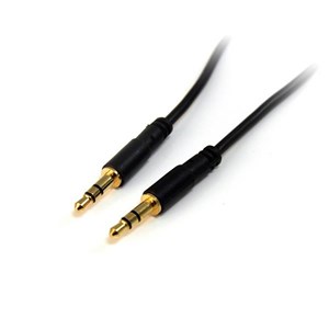 Audio Jack Kabel (3,5 mm) Startech MU15MMS