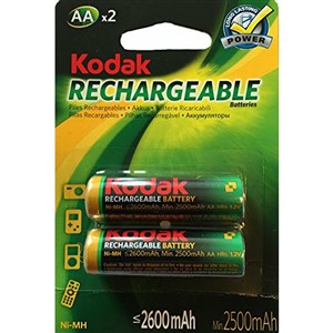 Punjiva Baterija LR6 Kodak NI-MH 2600 mAh (2 pcs)