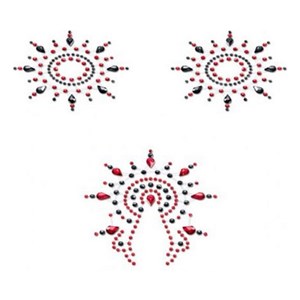 Gloria Set Crni & Crveni Mystim (3 pcs)