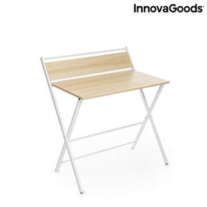 Zložljiva pisalna miza s polico InnovaGoods Tablezy (Prenovljeni izdelki A)