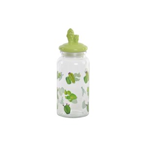 Čamac DKD Home Decor Keramika Kristal Kaktus PE Boho (1400 ml) (10,5 x 28 cm)