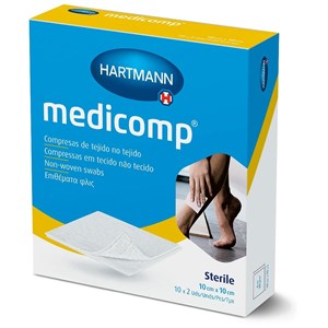 Sterilne gaze Hartmann Medicomp 10 x 10 cm 20 kosov