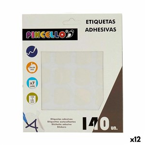 Samoljepljive naljepnice Bijela 22 x 49 mm Jabuka (12 kom.)