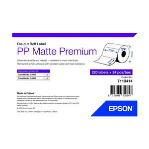 Papir za tiskanje Epson 7113414 Bela (24 kosov)