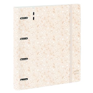 Registrator s prstenovima Safta Light pink flowers