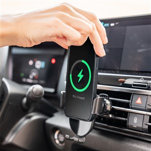 Brezžični avtomobilski nosilec s hitrim polnjenjem Chakar InnovaGoods