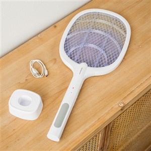Punjivi reket za ubijanje insekata s UV svjetlom 2 u 1 Elecfly InnovaGoods