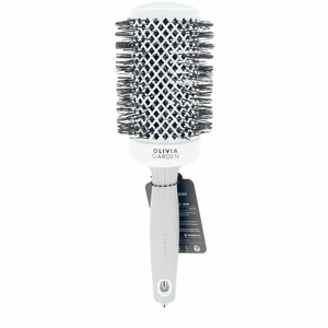 Četka za Raščešljavanje Olivia Garden EXPERT BLOWOUT SHINE Bijela Siva Ø 55 mm