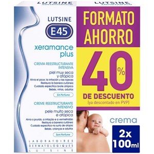 Krema za Telo Lutsine E45 XERAMANCE PLUS 100 ml 2 kosov