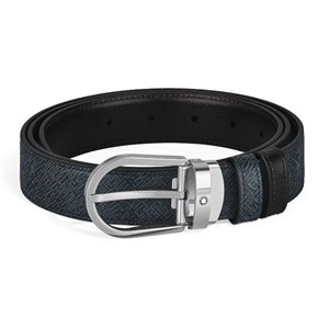 Kaiš Montblanc 220965 Crna Moški