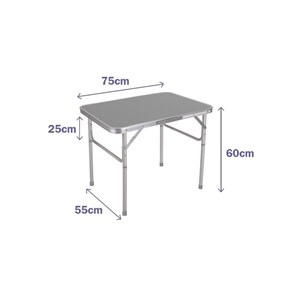 Sklopivi stol Marbueno Siva 75 x 60 x 55 cm