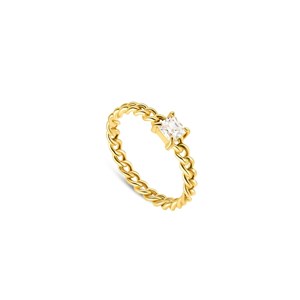 Ženski prsten One Jewels OJNYR52G-8 zlatan 8